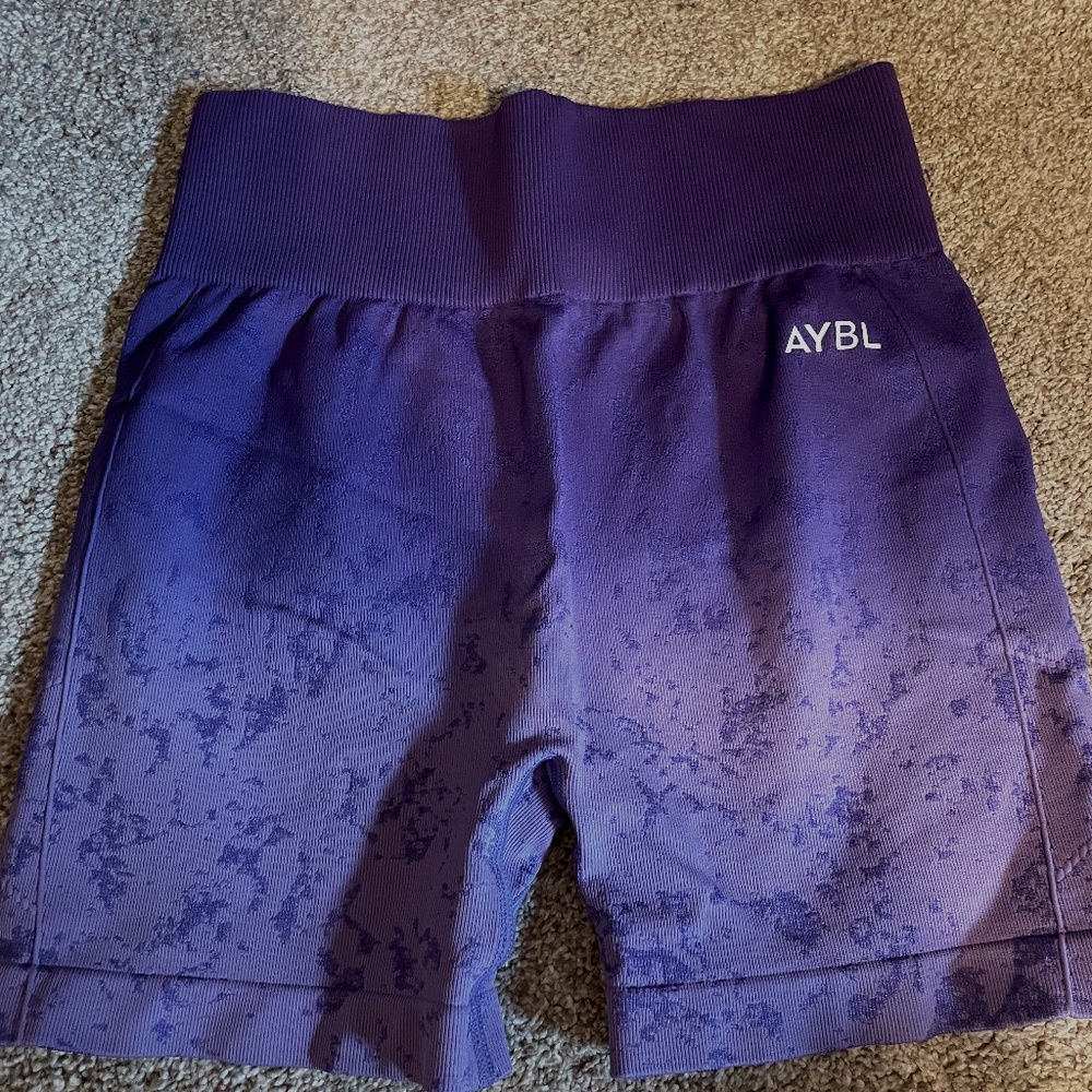 Aybl Purple Ombre Shorts